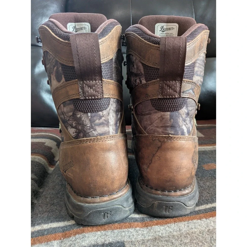 Danner Pronghorn 8 Mossy Oak Infinity 800G Leather Hunting Boots 9.5 45013
